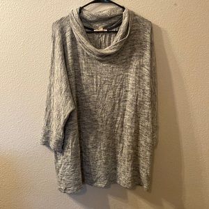 Peyton Primrose cowl neck sweater size 2X